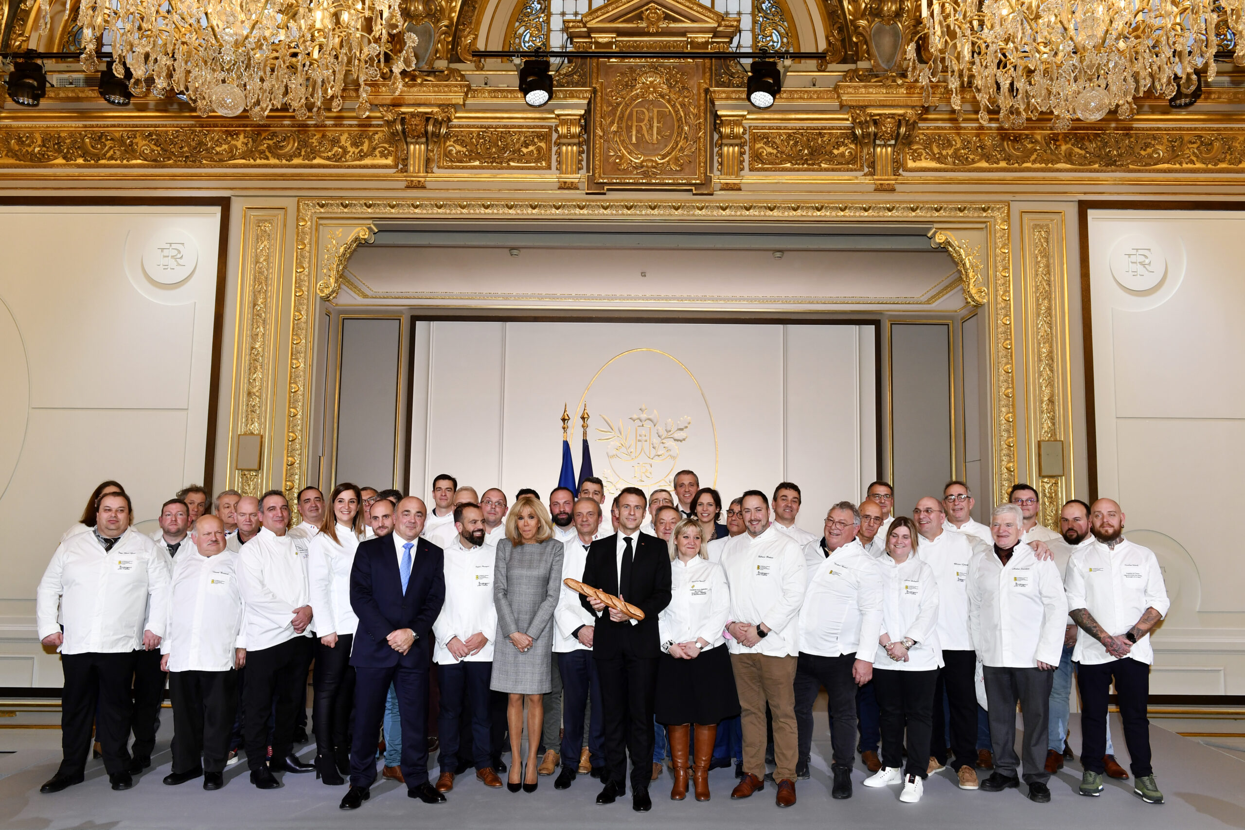 Cérémonie des vœux de la profession à l&rsquo;Elysée