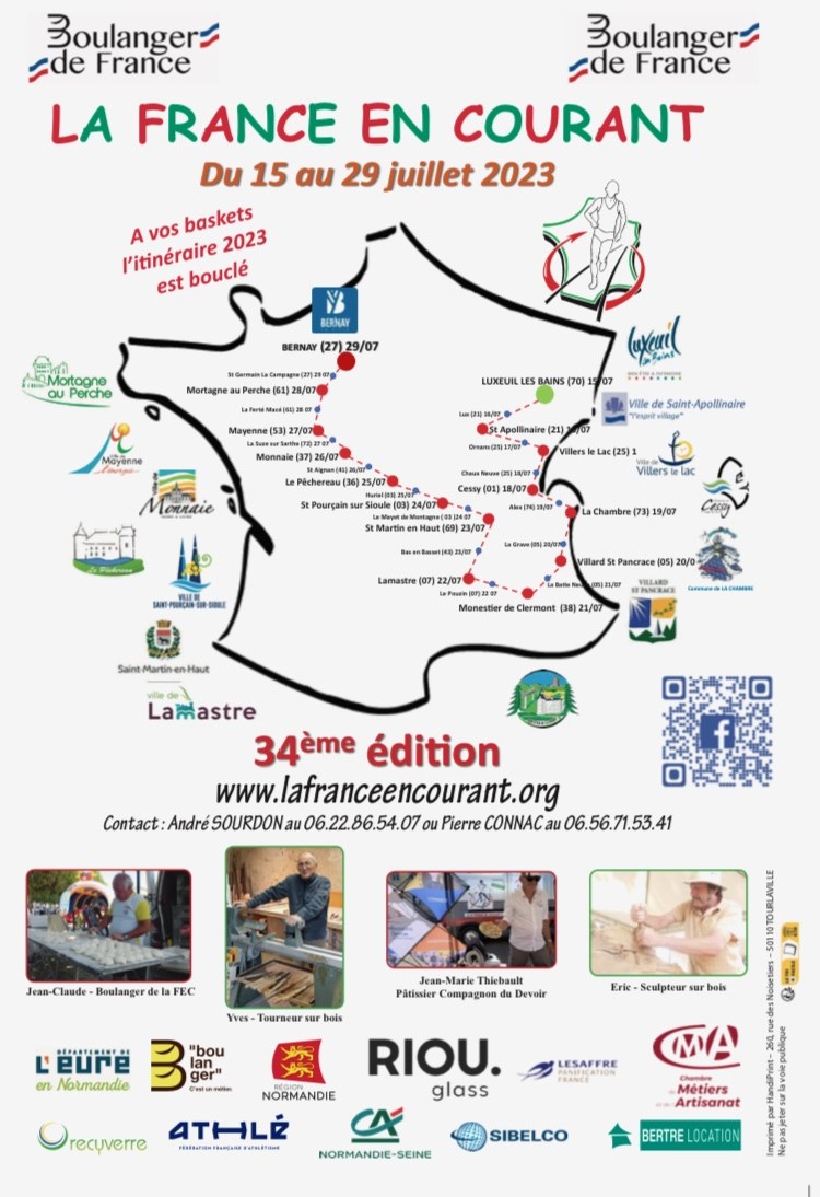 34e édition de la France en Courant : du 15 au 29 juillet