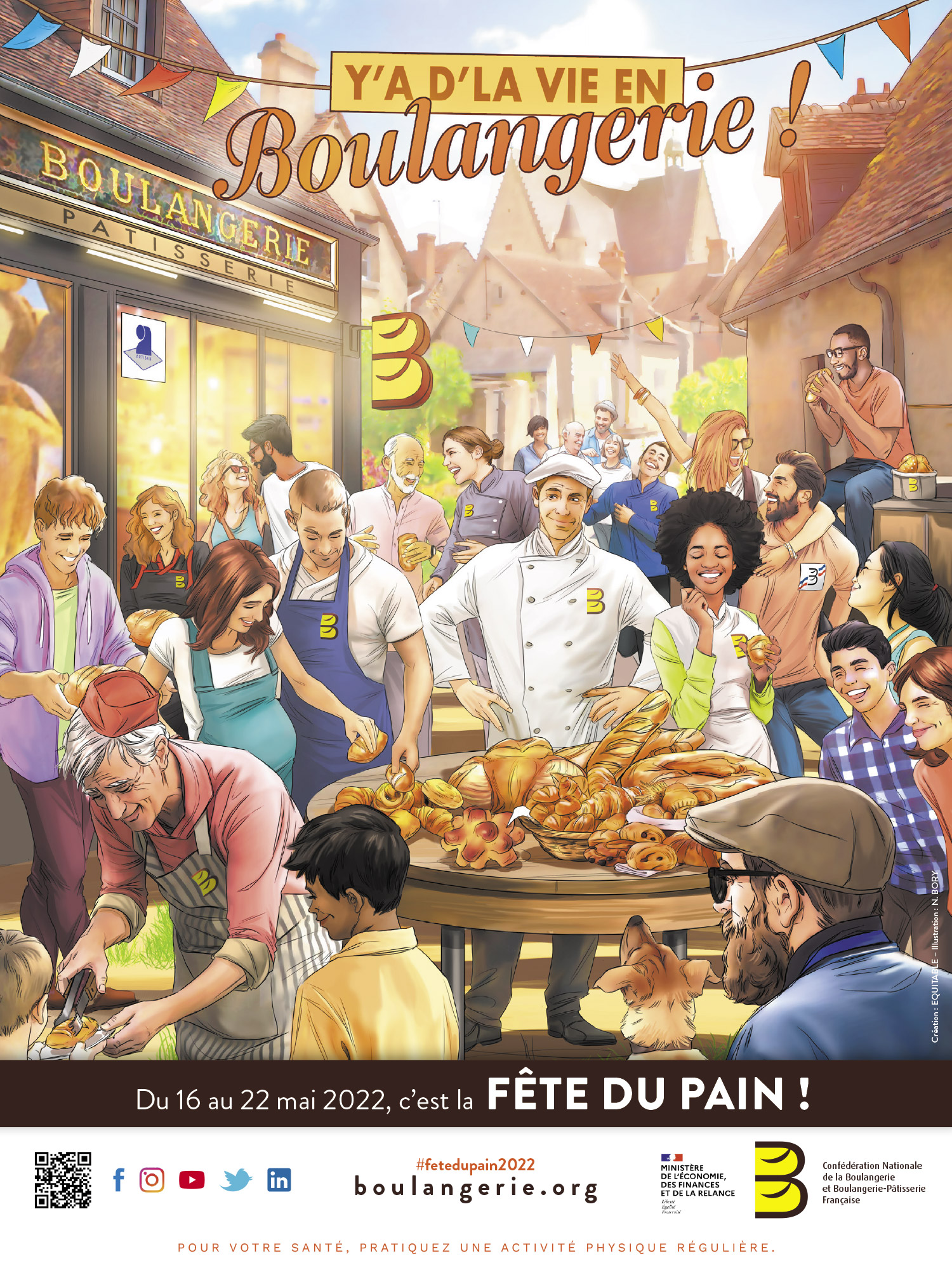 La Fête du Pain 2022, c’est du 16 au 22 mai !