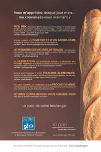 Campagne Presse sur les valeurs du Pain