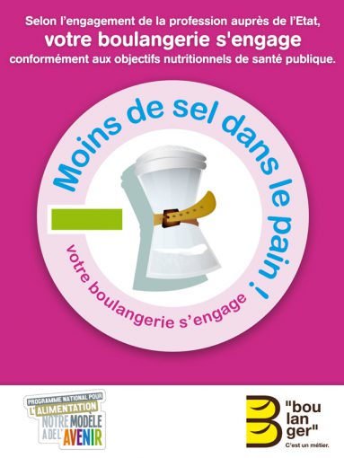 Les professionnels du pain signent un accord collectif sur la réduction de la teneur en sel de leurs produits