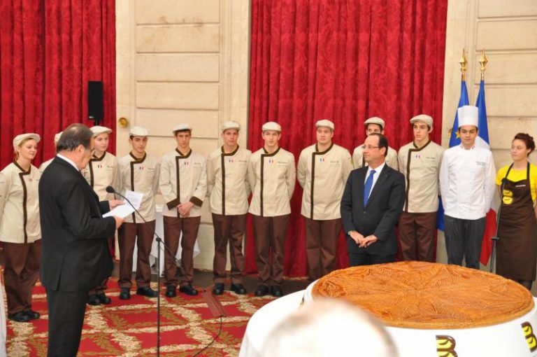 Cérémonie de l&rsquo;Epiphanie à l&rsquo;Elysée